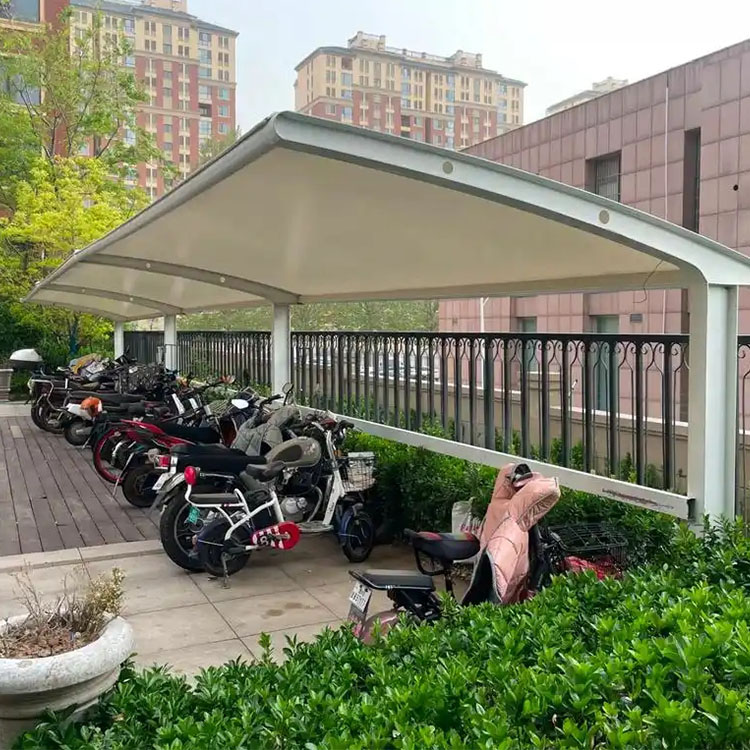 临澧县膜结构电动车棚